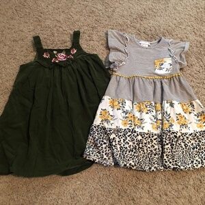 Little girls Size 5 dress bundle